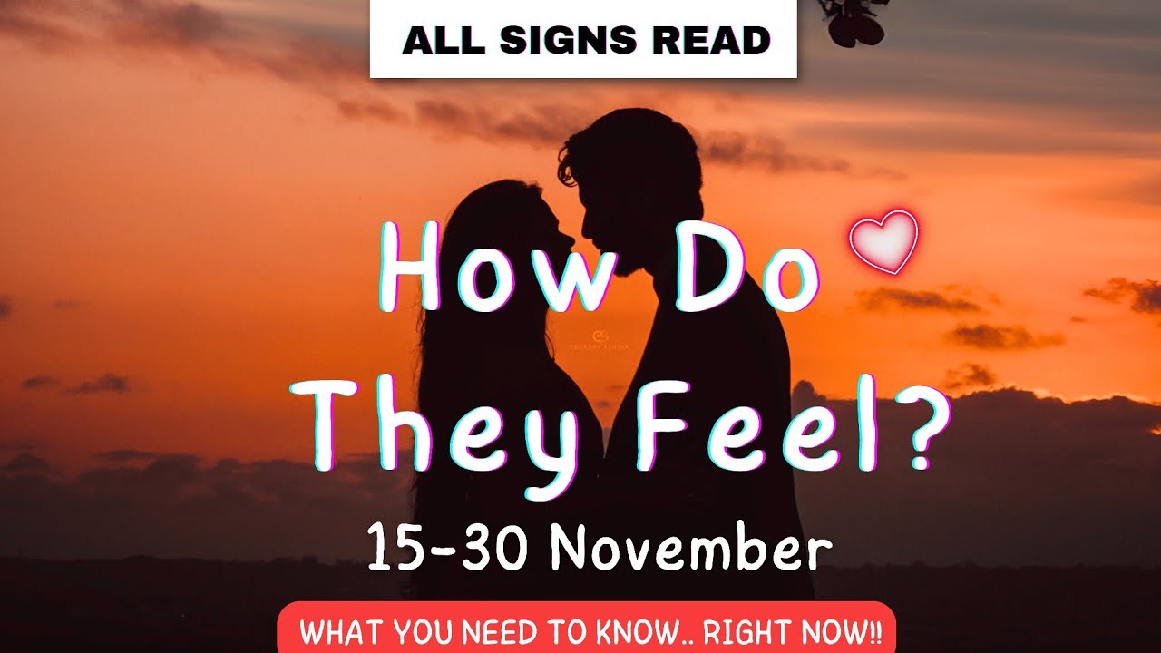 ALL SIGNS ♥️ Their FEELINGS for You!🌹 Brutally HONEST Messages. | November Tarot love reading