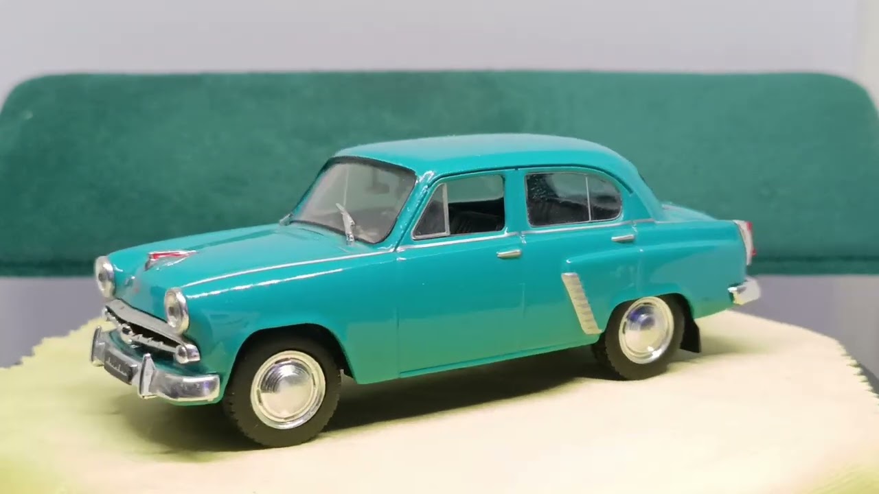 787 Колекційна масштабна модель автомобіля “Москвич-407”, 1:43, метал