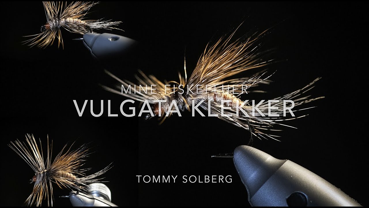 Vulgataklekker - Mine fiskefluer. Fluebinding, klekker, fluefiske, tørrfluefiske