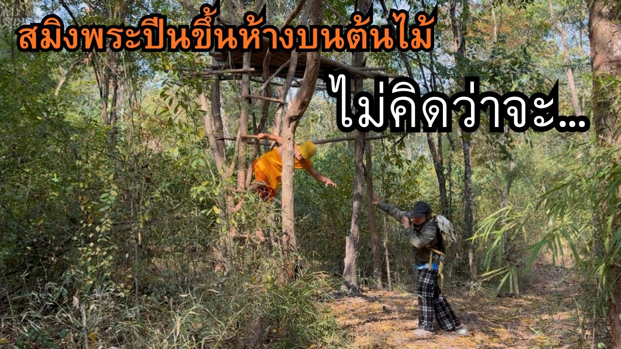 ไม่คิดว่าต้องมาเจออะไรแบบนี้สมิงพระปีนขึ้นมาข้างบนห้างได้อย่างไร!!