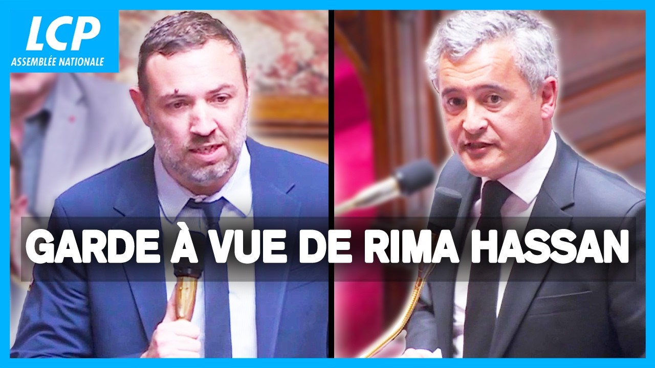 Garde &agrave; vue de Rima Hassan : Vif &eacute;change entre Thomas Portes et G&eacute;rald Darmanin &agrave; l&rsquo;Assembl&eacute;e
