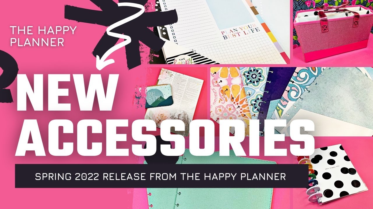 NEW Planner Accessories || The Happy Planner || Spring Release