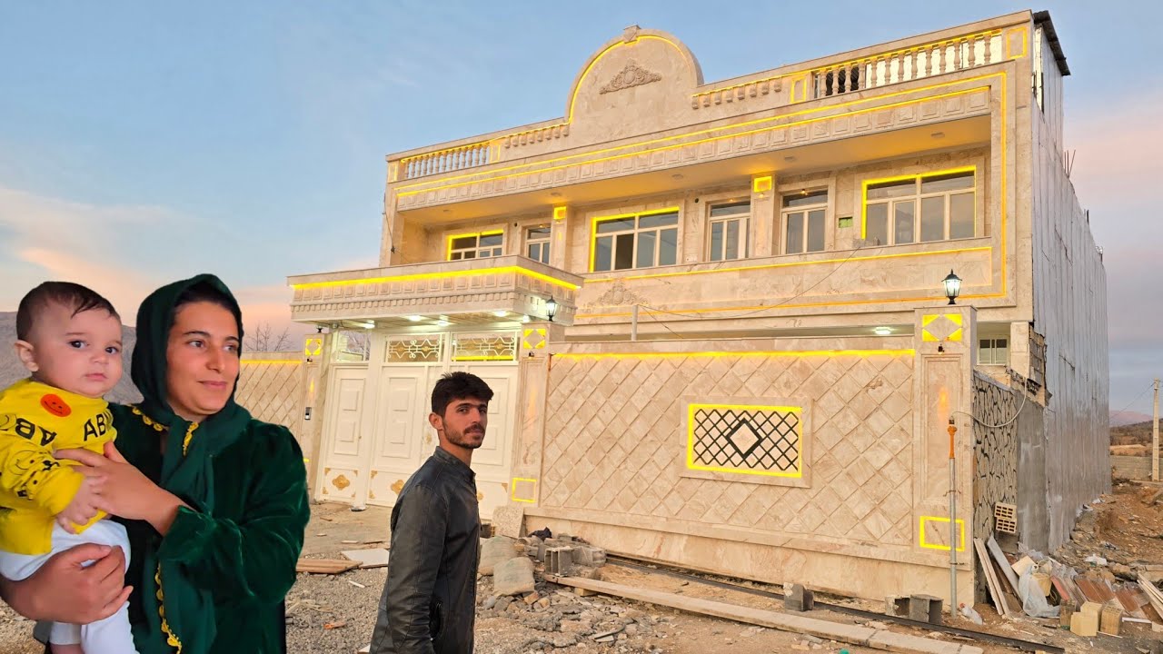 Jamshid succeeded. A great ending. The house is built in the best possible way.