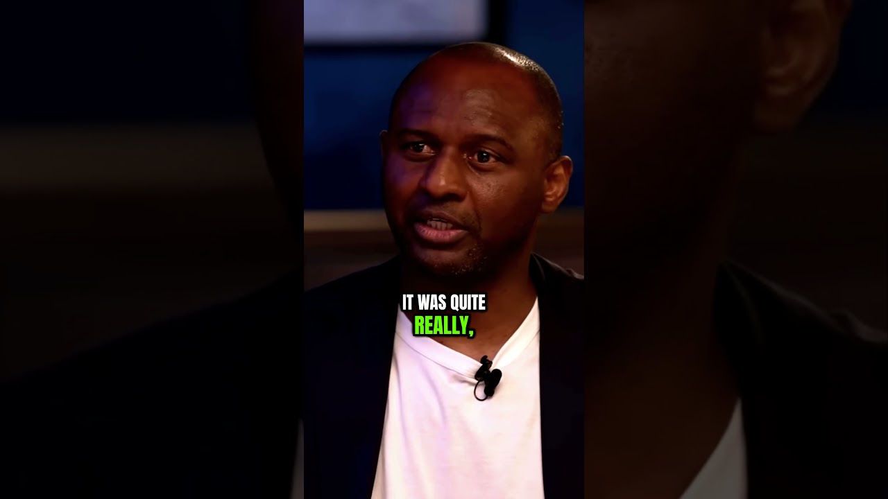 Patrick Vieira on Arsenal&rsquo;s Lack of Professionalism Compared to Milan in the 90s #shorts