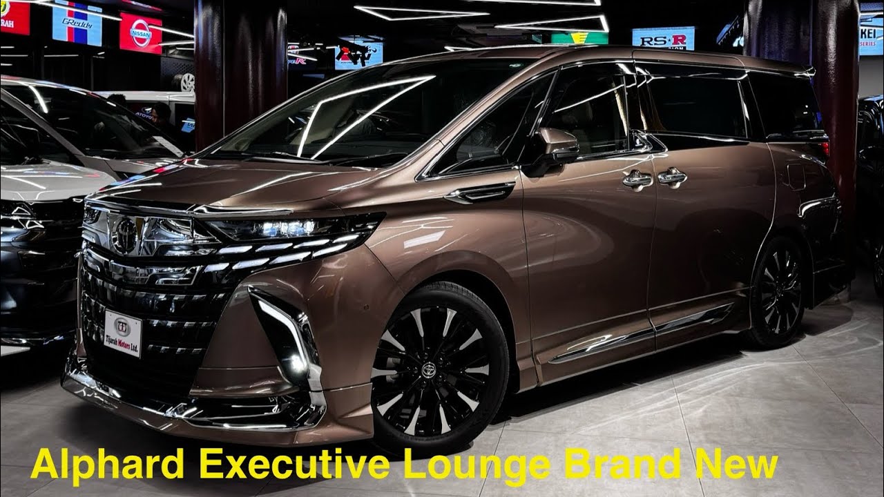 Brand New Alphard Executive Lounge Modellista HV New 🆕 Shape, Precious Leo-Blonde color, #Tijarah 
