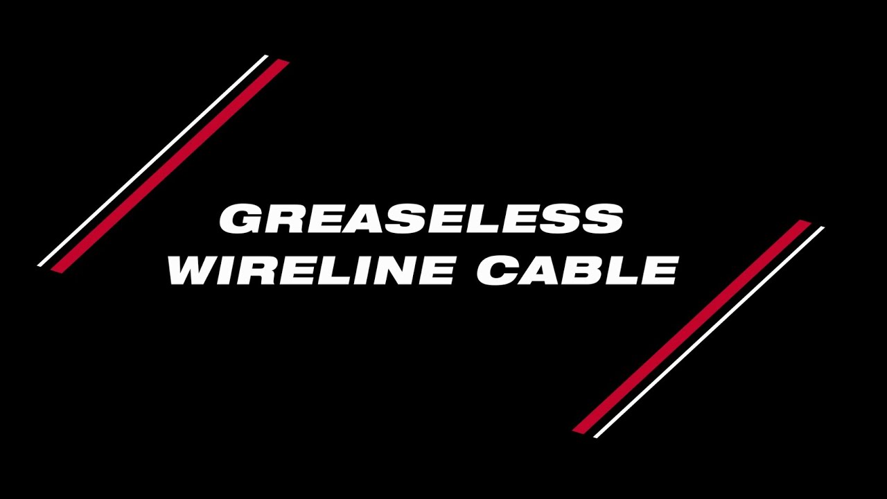 Greaseless Wireline Cable