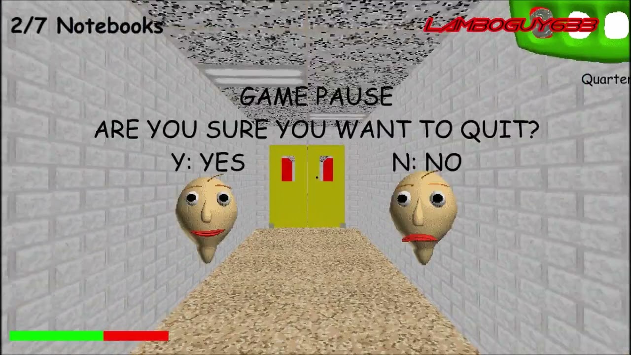 Microsoft Sam Plays Baldi's Basics Part 3