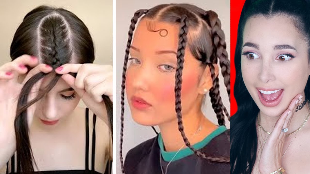 LOS MEJORES PEINADOS CON TRENZAS DE TIKTOK | Mariale
