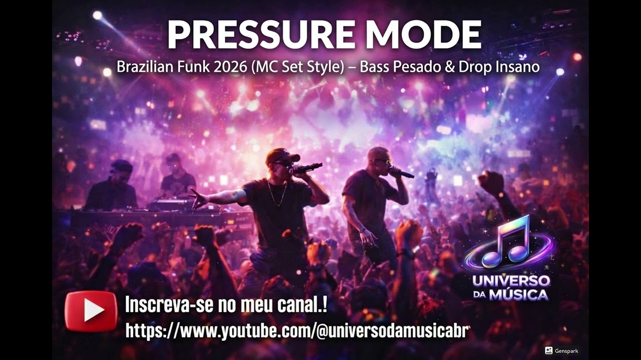 PRESSURE MODE 🔥 | Brazilian Funk 2026 (MC Set Style) – Bass Pesado & Drop Insano