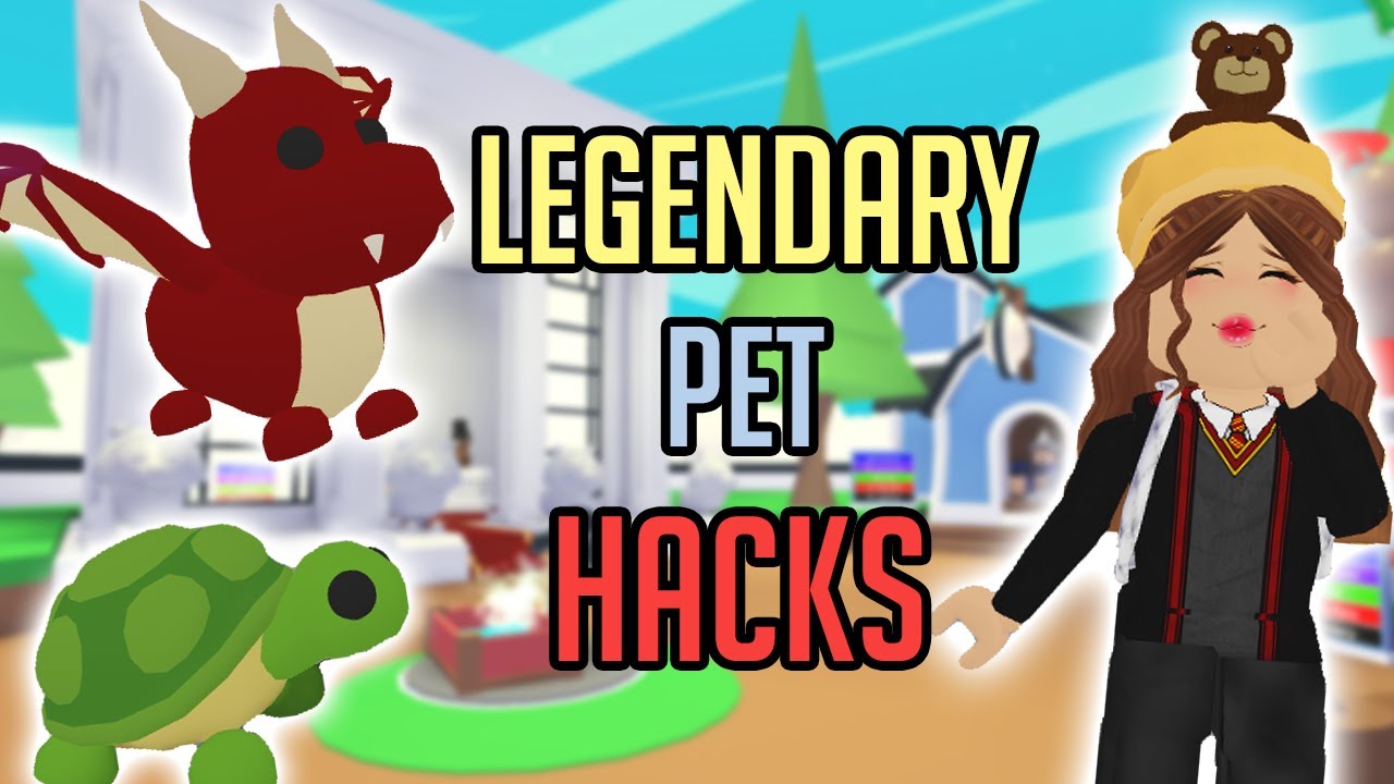 Pet Hacks *HOW TO GET LEGENDARY* in adopt me