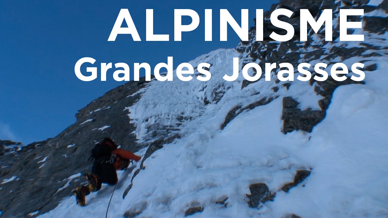 #1 Les Grandes Jorasses Face Nord voie Colton MacIntyre Chamonix Mont Blanc alpinisme montagne