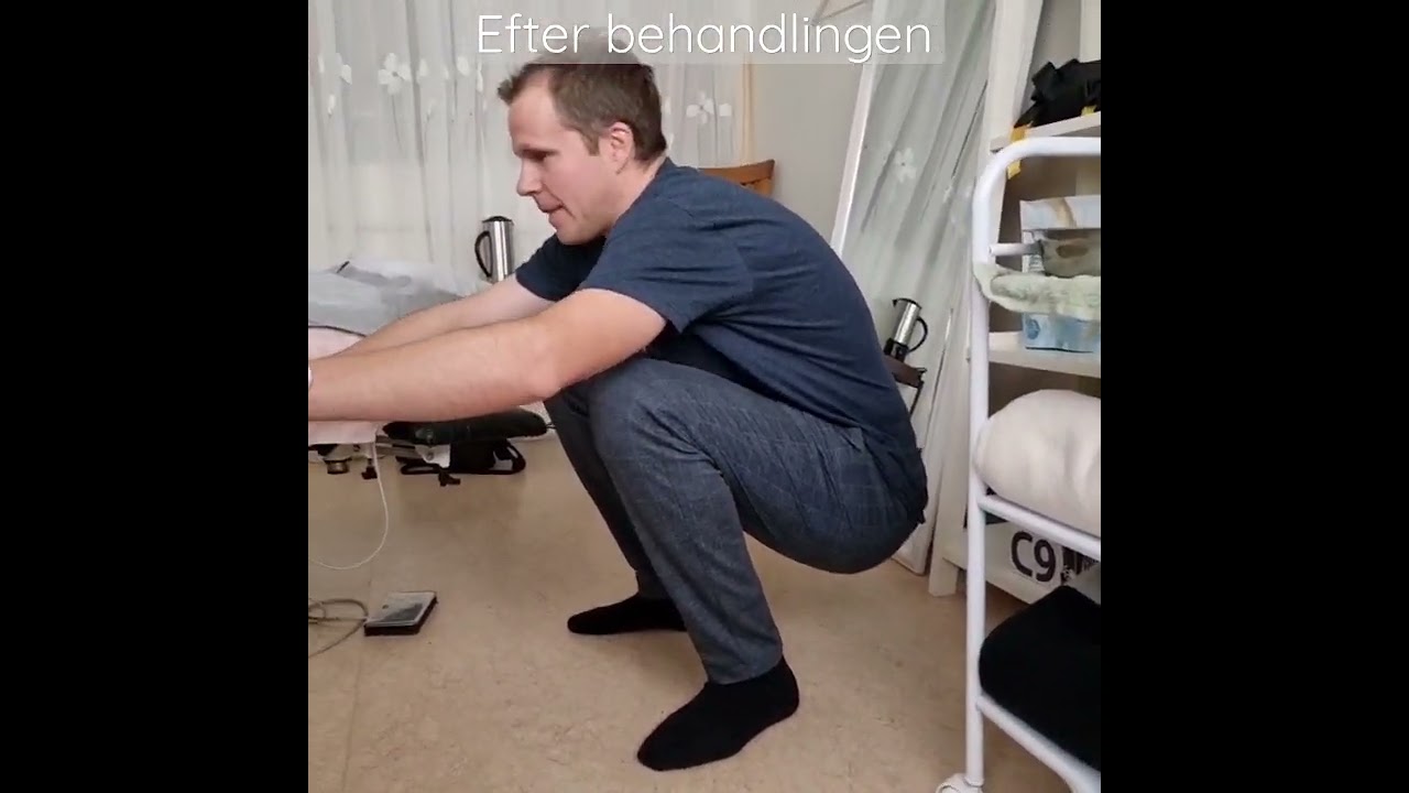 Kn&auml;r&ouml;rlighet - Post Korsbandsoperation Komplikation (efter Fascia Repatterning&trade; behandlingen)