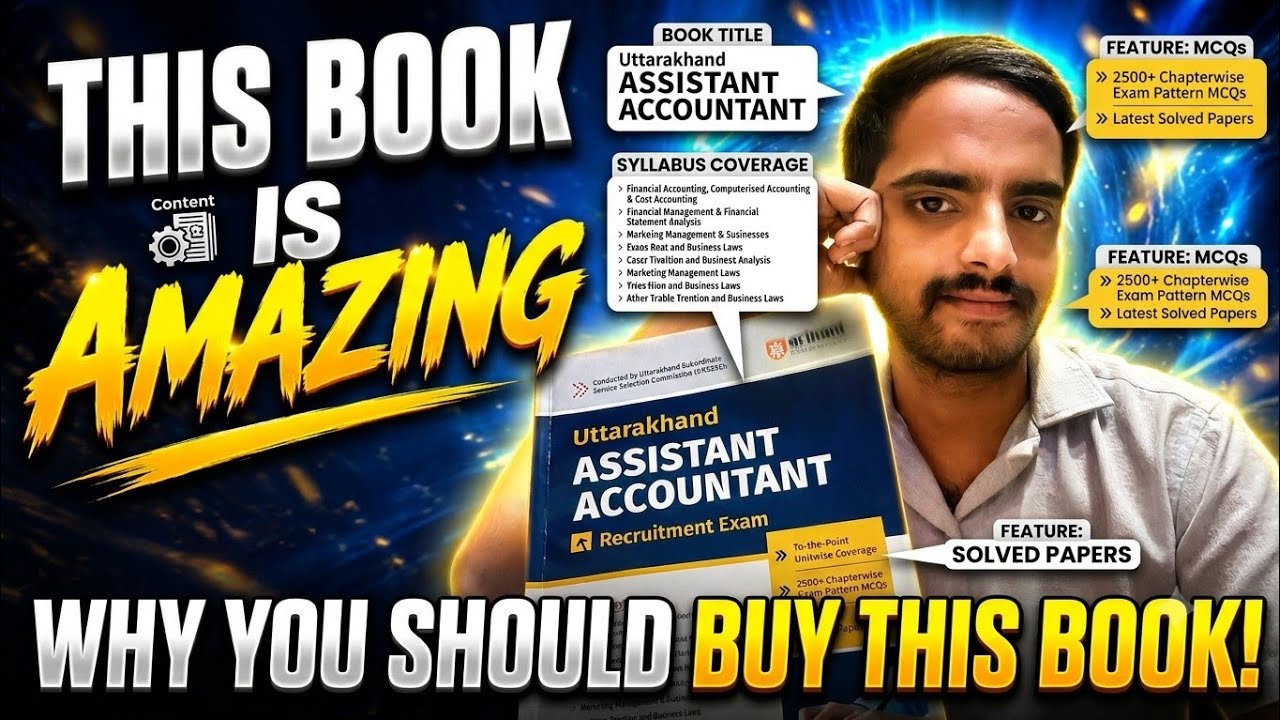 UKSSSC ASSISTANT ACCOUNTANT preparation book by arihant publication #uksssc #assistantaccountant 