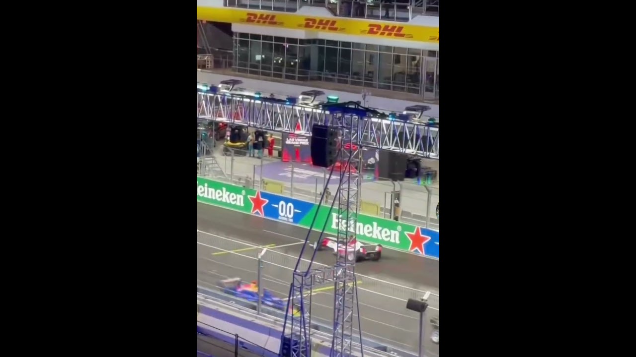 F1 Academy 2025 Las Vegas - Alba Larsen Lucky Escape - Fan Video