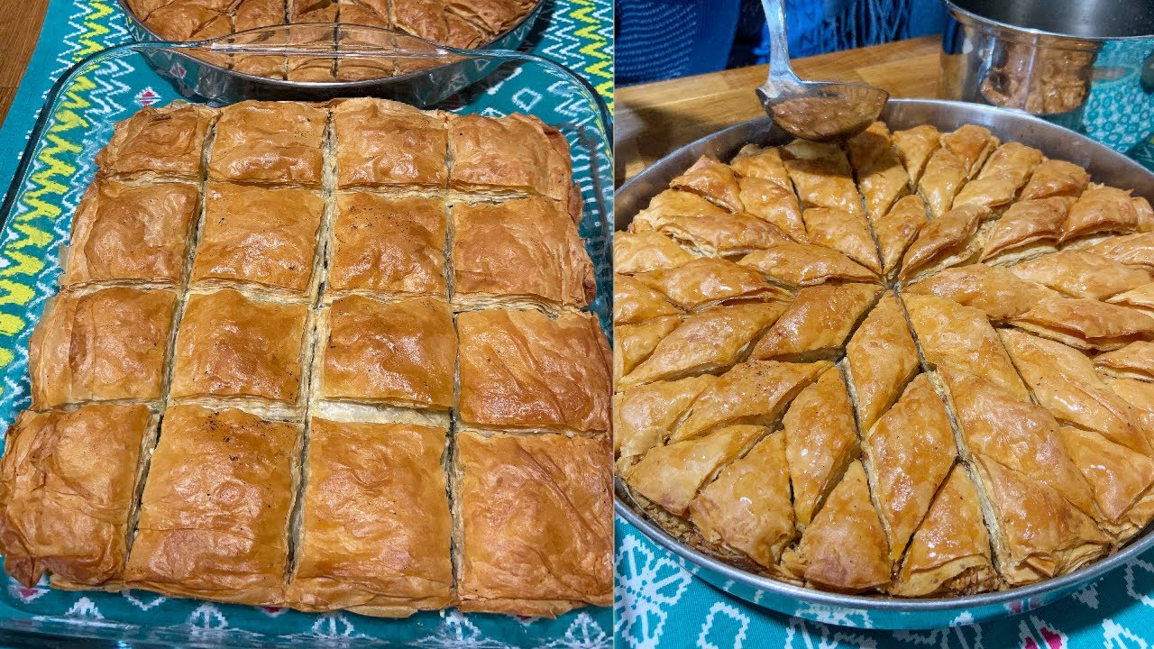Oklava Kullanmadan Aynı Hamurla İncecik Baklava Ve Börek Yapın