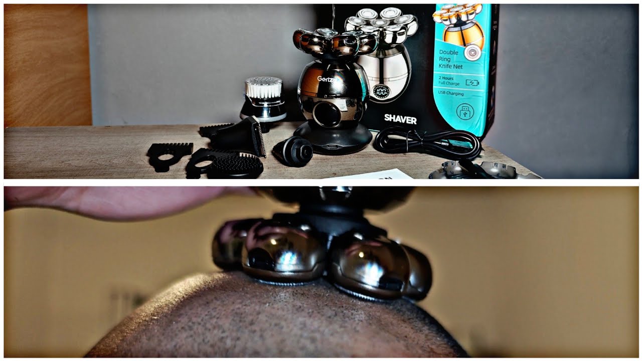 Gertzy RQ8870 Electric 5in1 7D Bald Head Shaver (Review)
