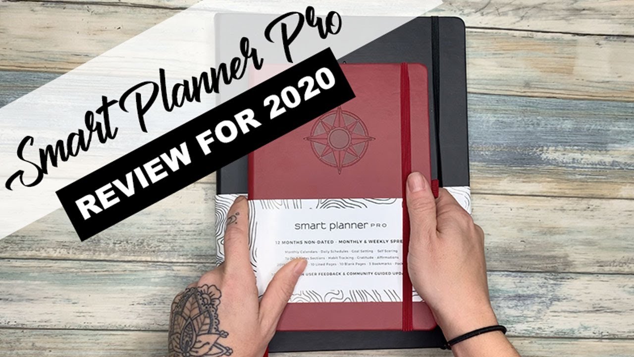 2020 Smart Planner Pro Review | A5 & Letter Sized Undated Planners