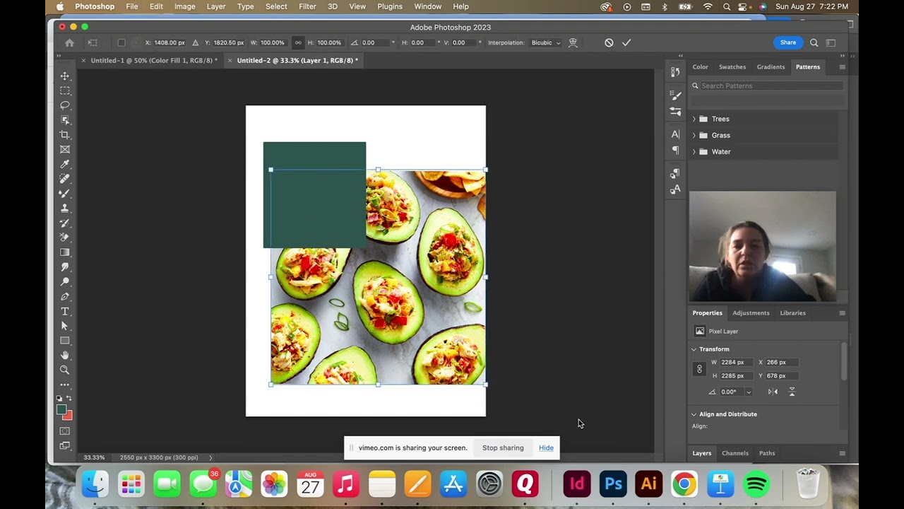 How to Cut Pictures using the Rectangular Marquee Tool in Photoshop
