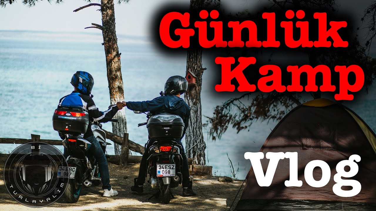 Honda Dio ile İzmir Dönüşü Çanakkale Kampı #vlog 3