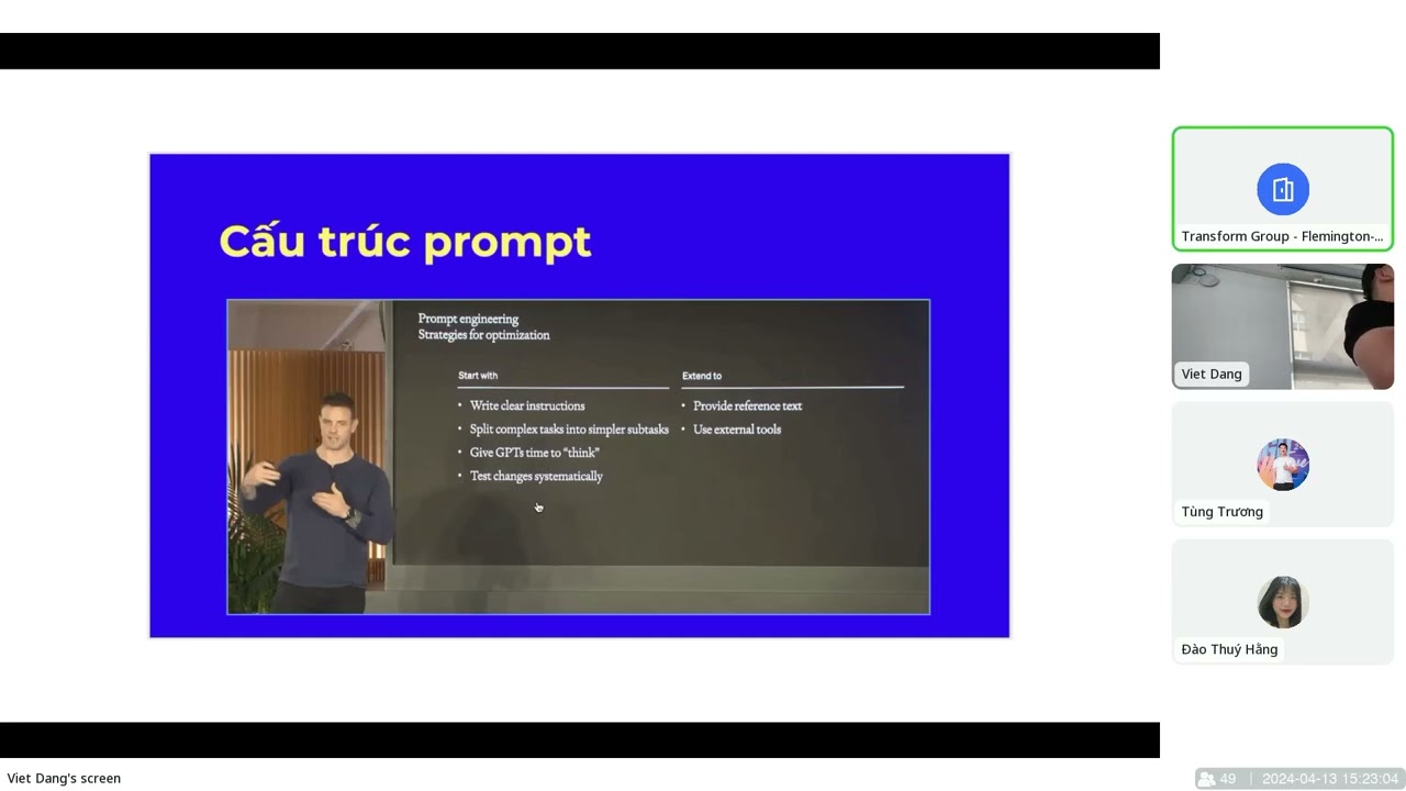 Hé Lộ  Kỹ Thuật Prompt AI Tối Ưu Hóa Hiệu Quả Kinh Doanh!