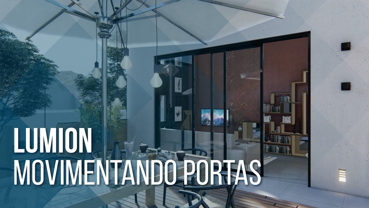Lumion | Movimentando portas