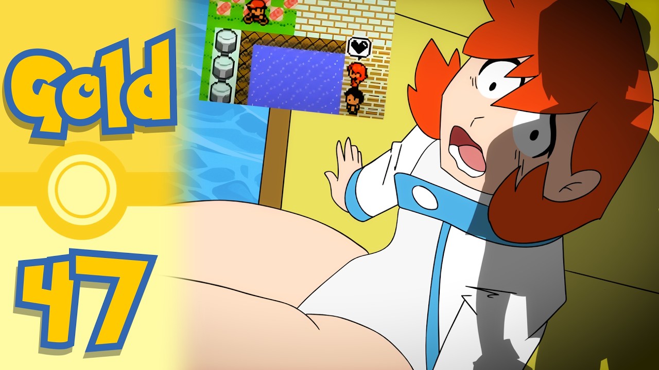 ❤️💙MISTY WAS DATING RED in Pokemon GOLD!! 47 Fan Series