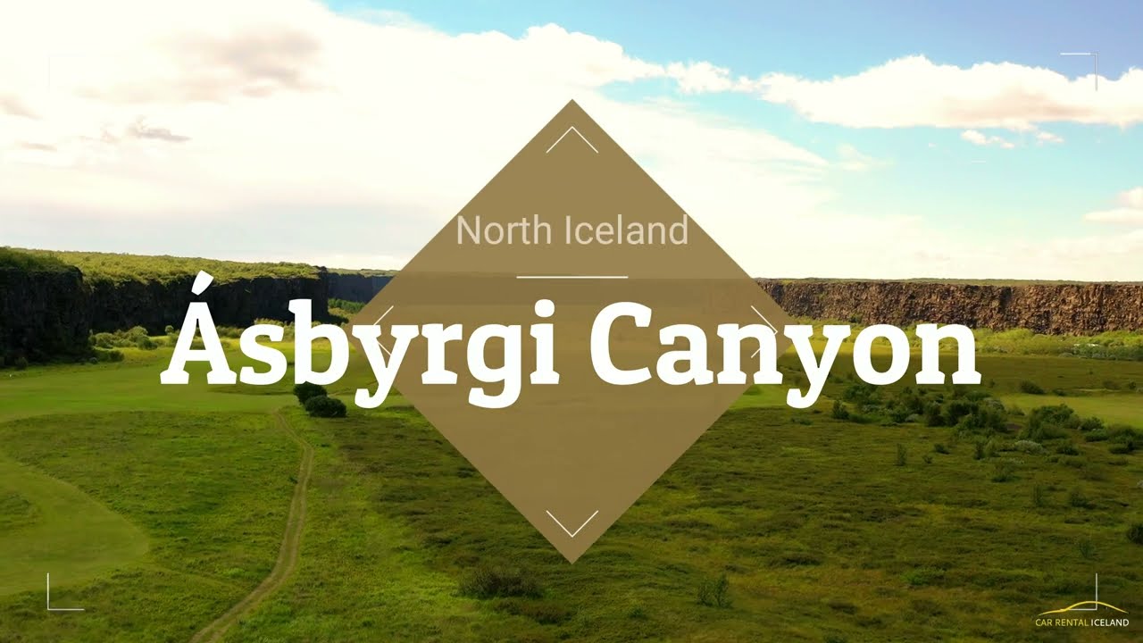 &Aacute;sbyrgi Canyon Iceland - 4k