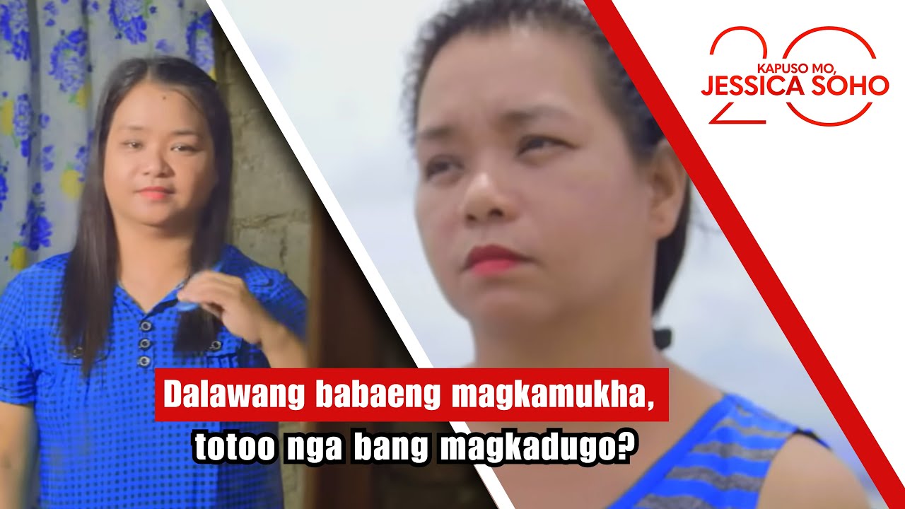 Dalawang babaeng magkamukha, totoo nga bang magkadugo? | Kapuso Mo, Jessica Soho