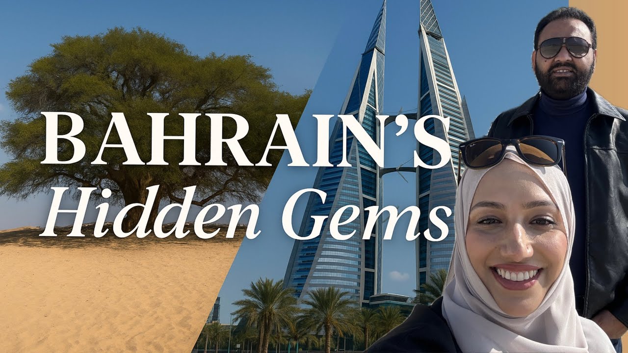EXPLORING BAHRAIN 🇧🇭 | Tree of Life, World Trade Center & Historic Fort Tour | Sarah Ansari