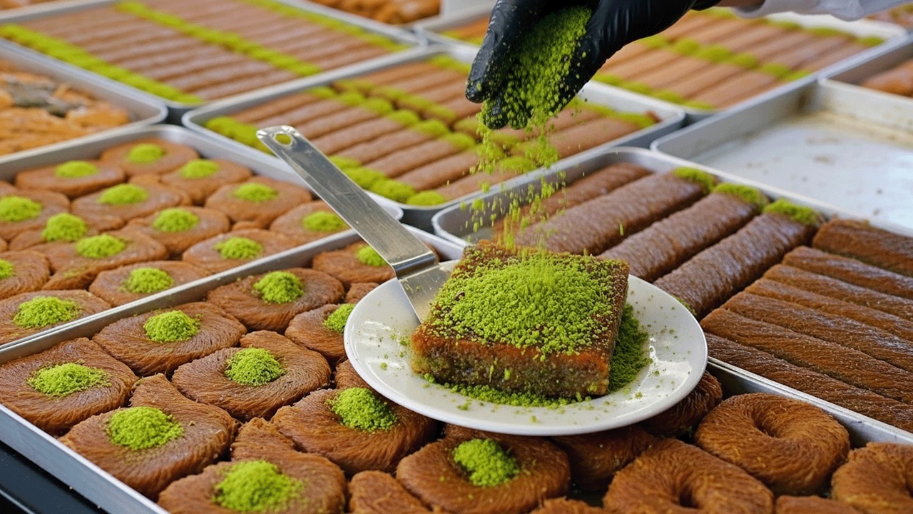 How Traditional Turkish Desserts Are Made | Baklava, Kadayif, Sutlac