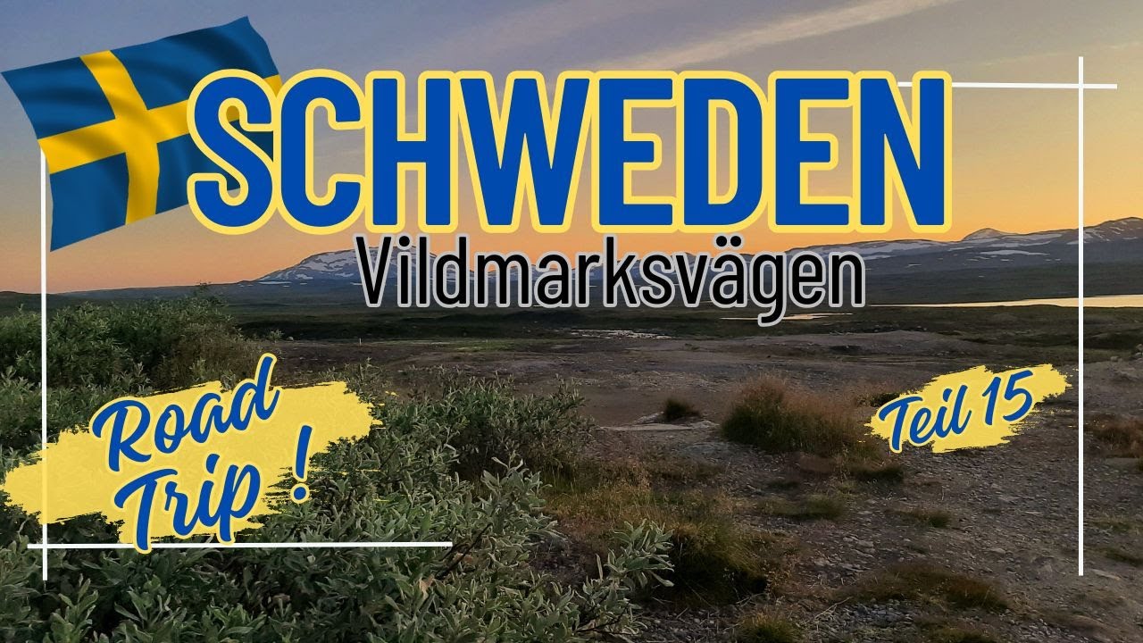 Schweden, Vildmarksvägen, Süd Lappland, Teil 15