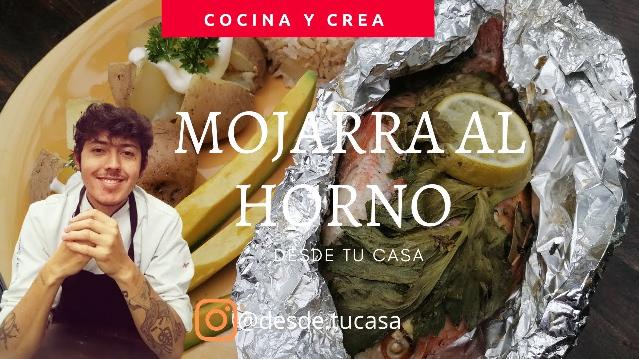 como preparar una deliciosa mojarra al horno🐟 fácil desde tu casa