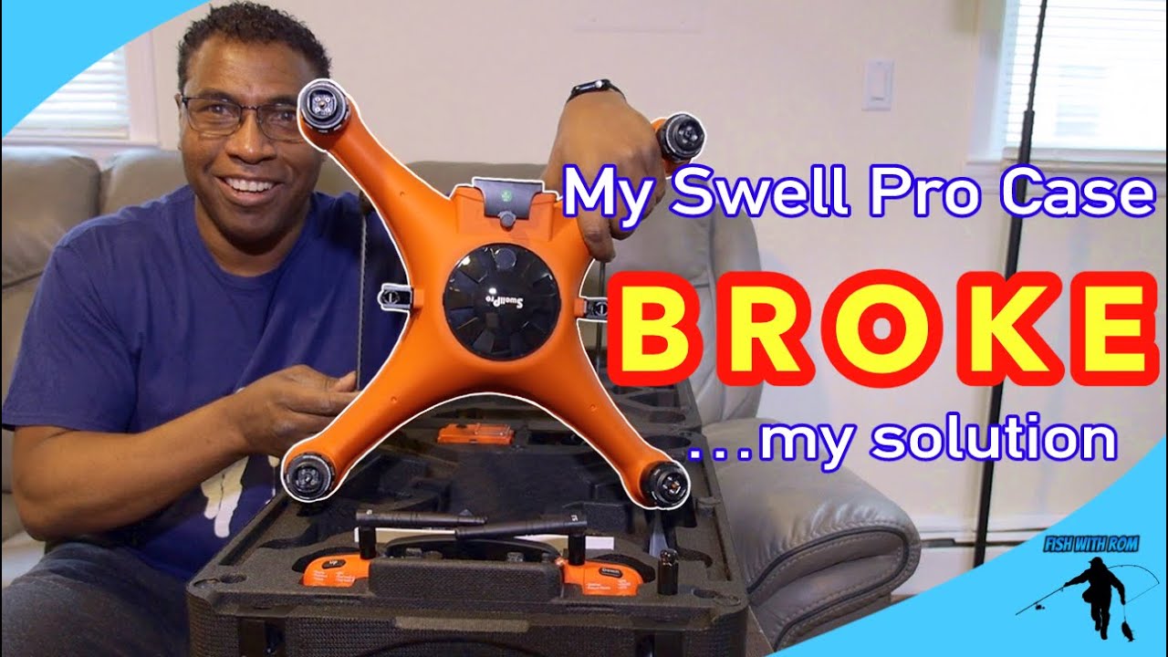 My Swell Pro Case Broke Here's my Solution.
