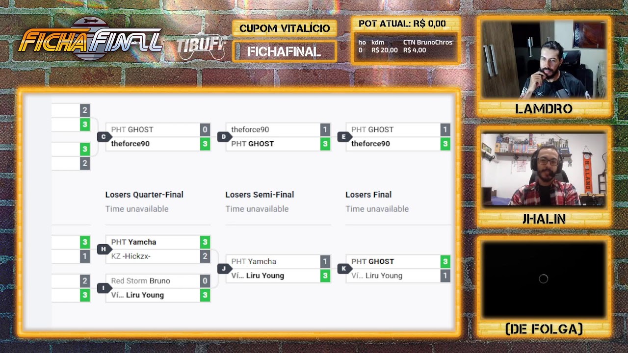 Ficha Final S11E08 | Street Fighter 6 | !bracket !discord !lobby !pix