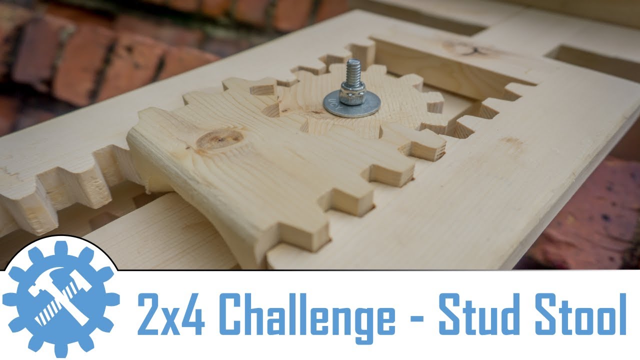 Make this amazing shop stool out of a single 2