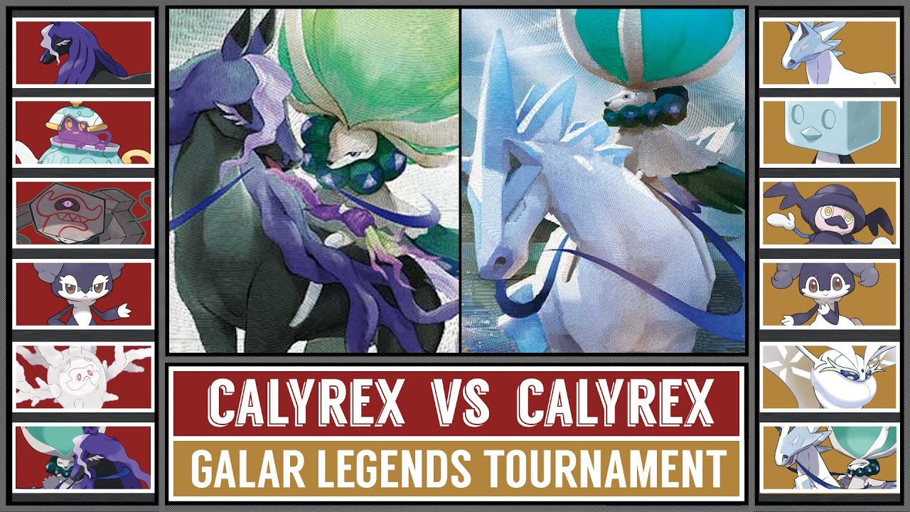 Quarterfinal: CALYREX SHADOW vs CALYREX ICE | Legendary Pokémon Sword&Shield Tournament [Battle #2]