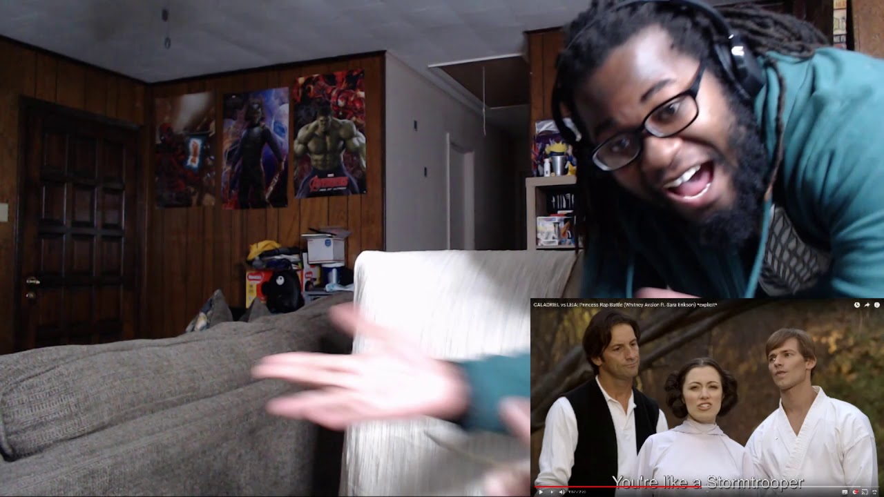 GALADRIEL vs LEIA: Princess Rap Battle [Reaction]