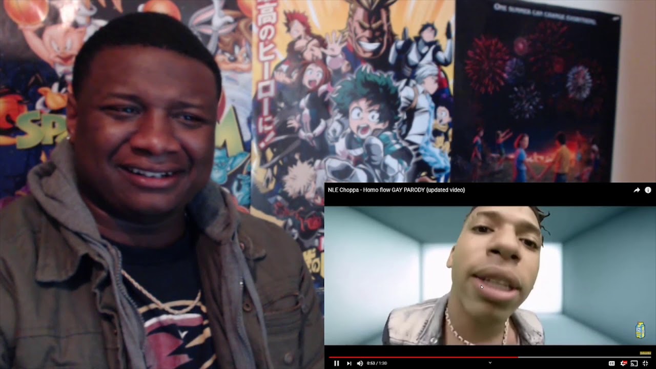 HE WAY MORE AGRESSIVE!!! NLE Choppa - Homo flow GAY PARODY REACTION