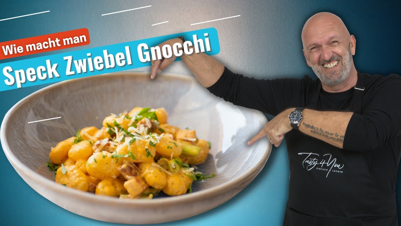GNOCCHI MIT SPECK UND ZWIEBELN - wenn wenig Zeit ist