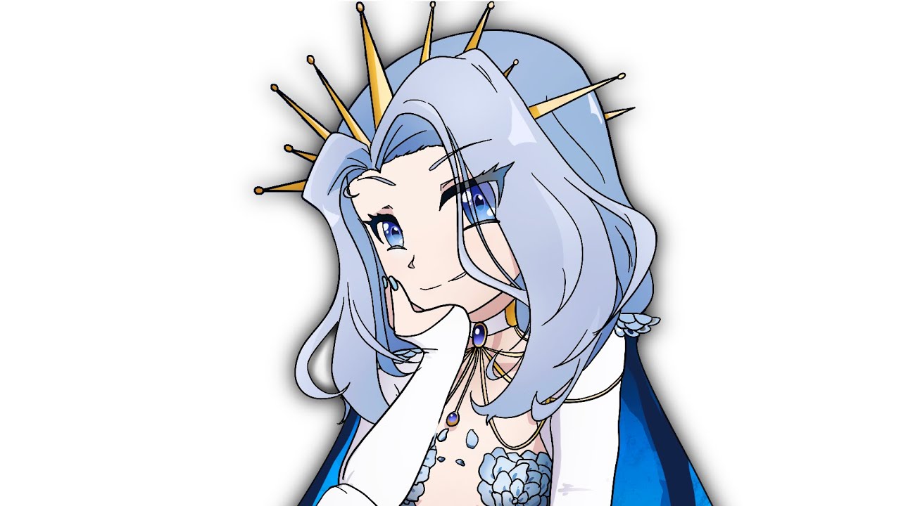 Multiverse Monarch - AmaLee VTuber Speedpaint