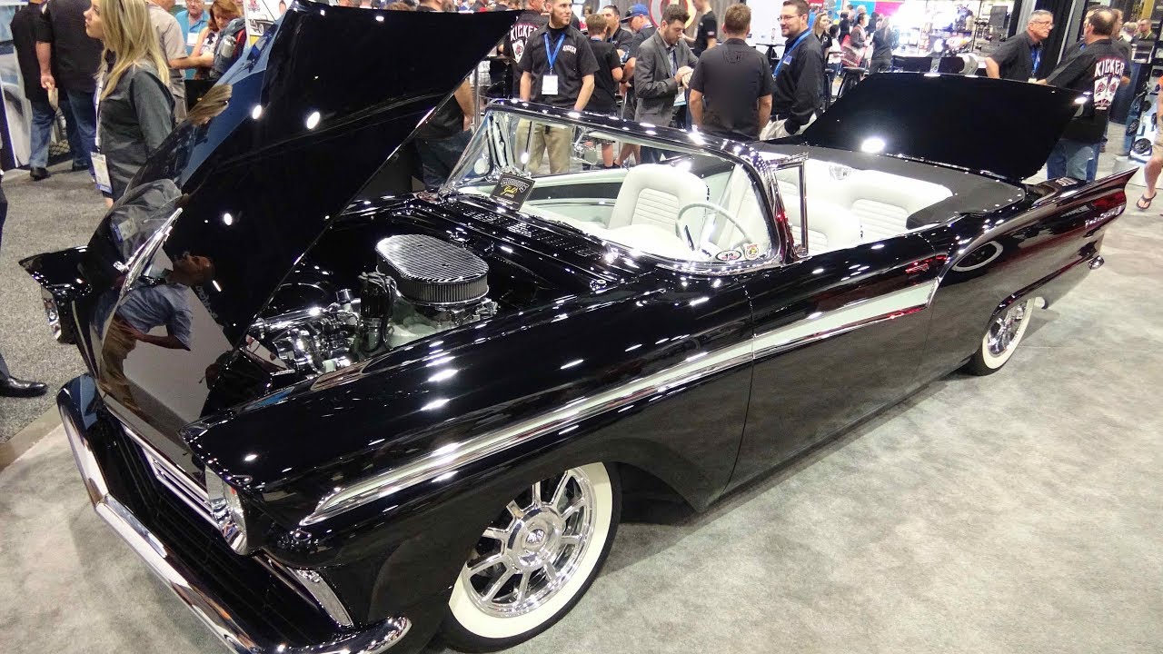 Dave Kindig’s 1957 Ford Fairlane 500 Convertible Revealed at SEMA 2017.