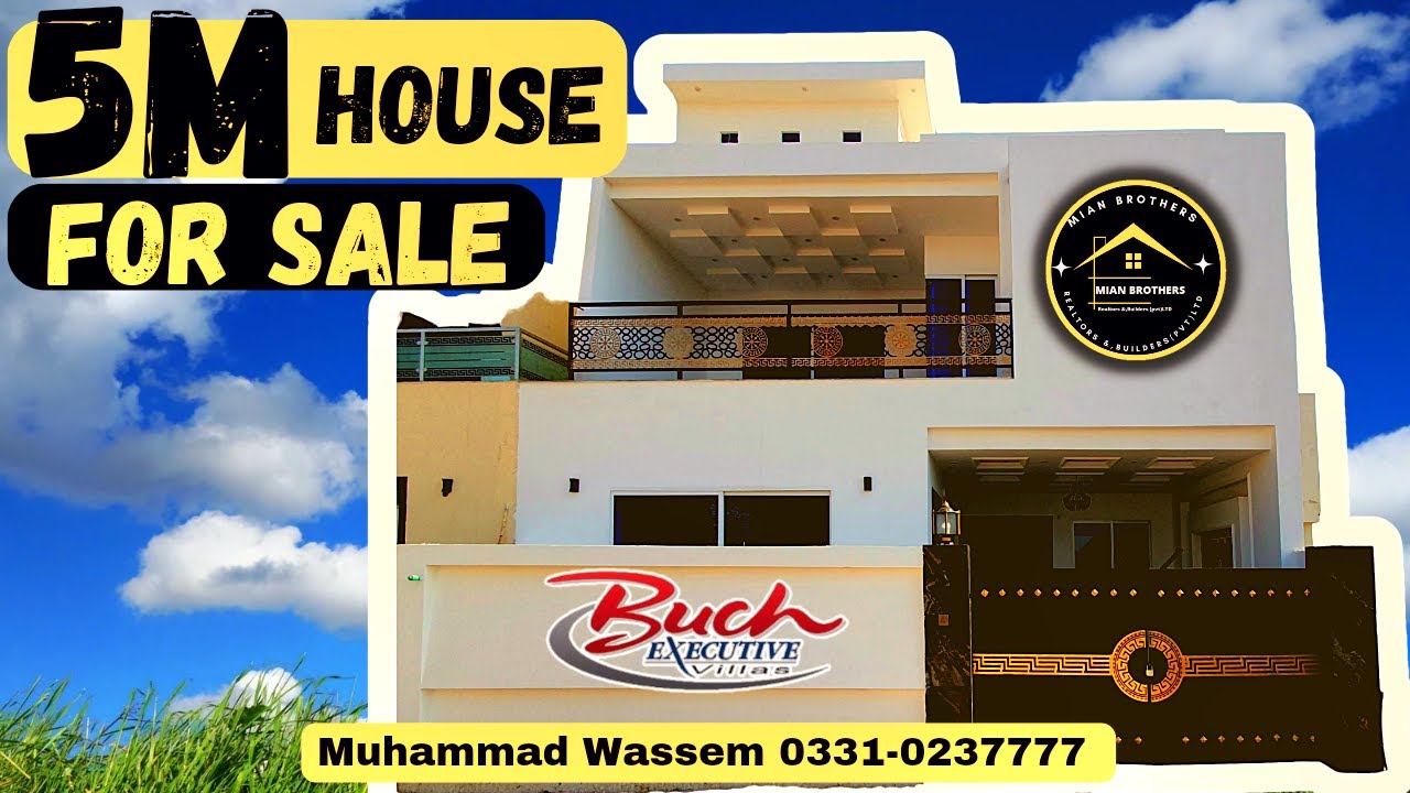 5 Marla Furnished House for Sale in Buch Villas Multan / The Life Of Buch Villas/ luxury House Buch