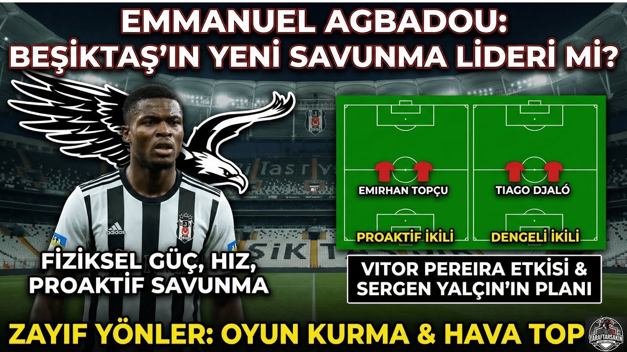BEŞİKTAŞ’IN YENİ RÜDIGER’İ! 🦅 Emmanuel Agbadou Analizi: Savunmanın Yeni Lideri mi?