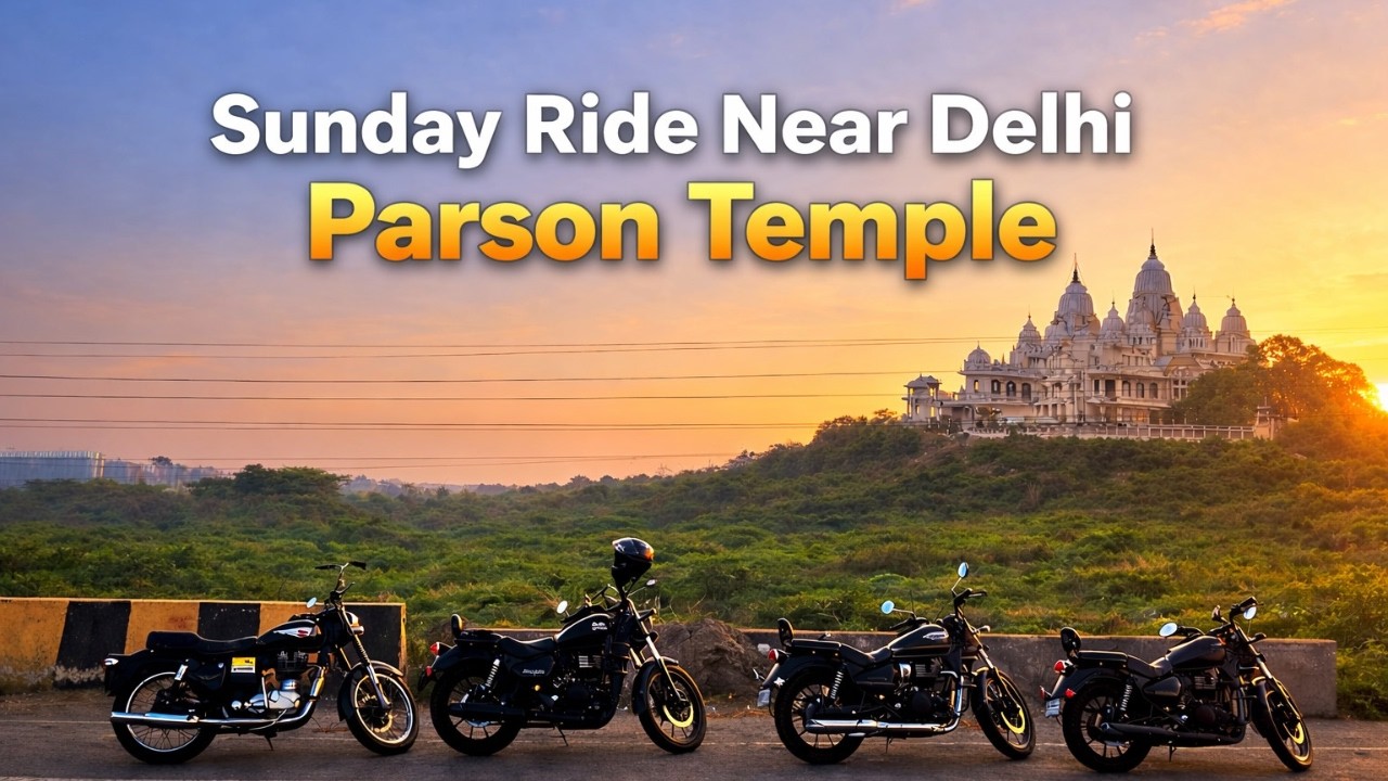 4 Bikes, 4 Friends & One Perfect Sunday Ride - Parson Temple |
