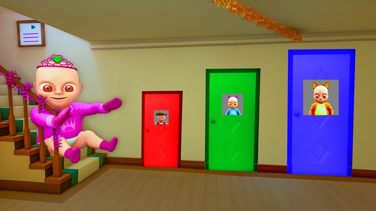 NEW Secret DOORS?! FULL Horror Game The Baby In Yellow