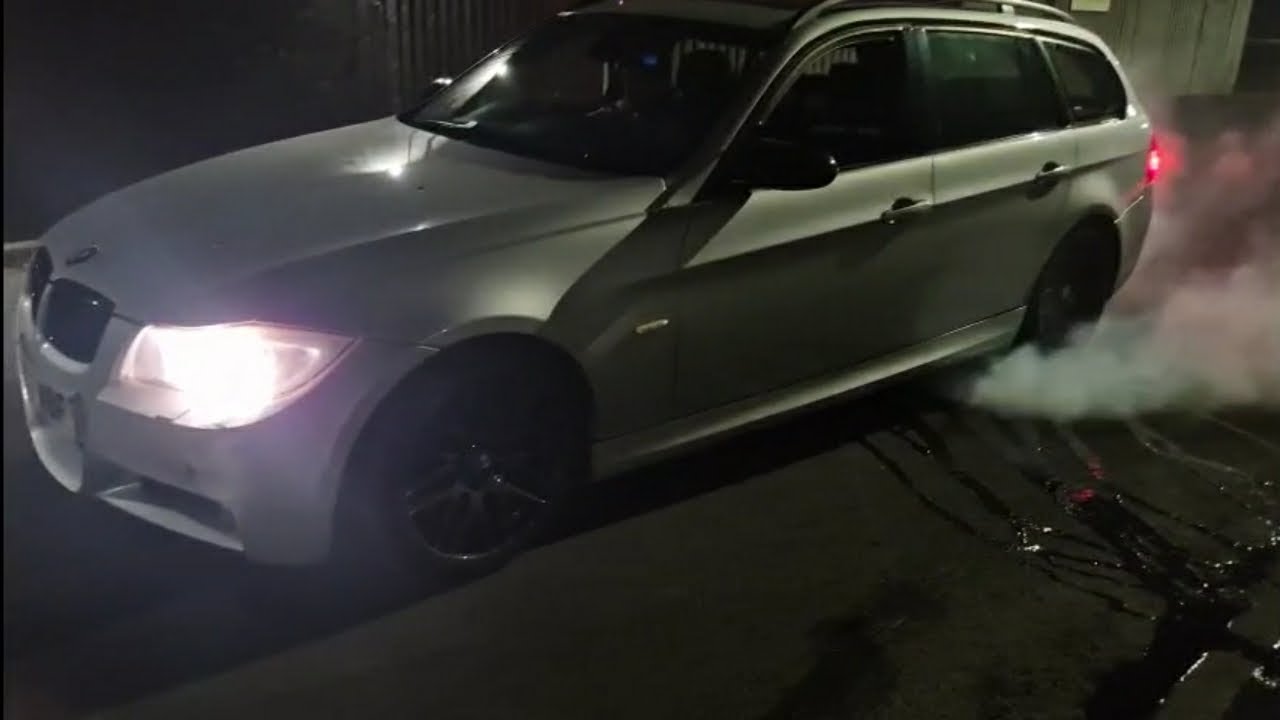 BMW 330D E91 Burnout (Turbo Spool) 300hp+ M57 E90