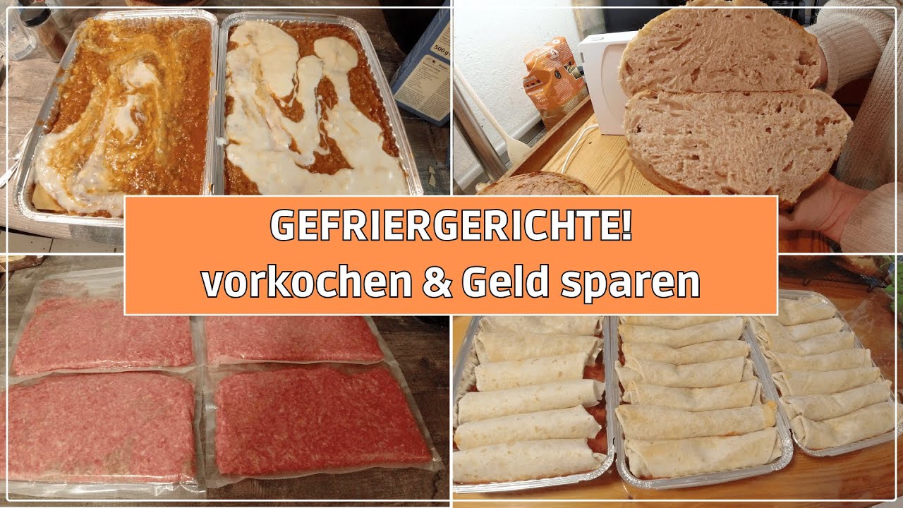 VORKOCHEN leicht gemacht 🧊 Freezer Meals mit Angeboten & Geld sparen | Big Mary