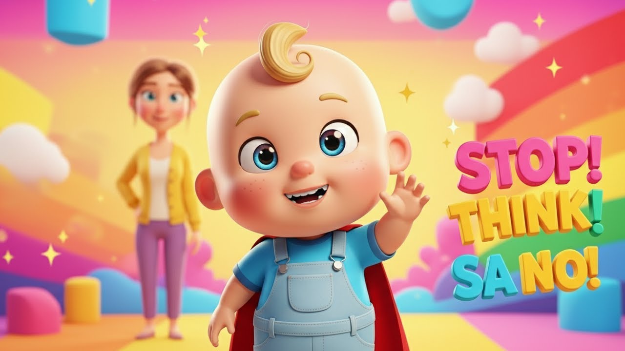 Stranger Danger Safety Song for Kids-  Stop, Think, and Say NO!