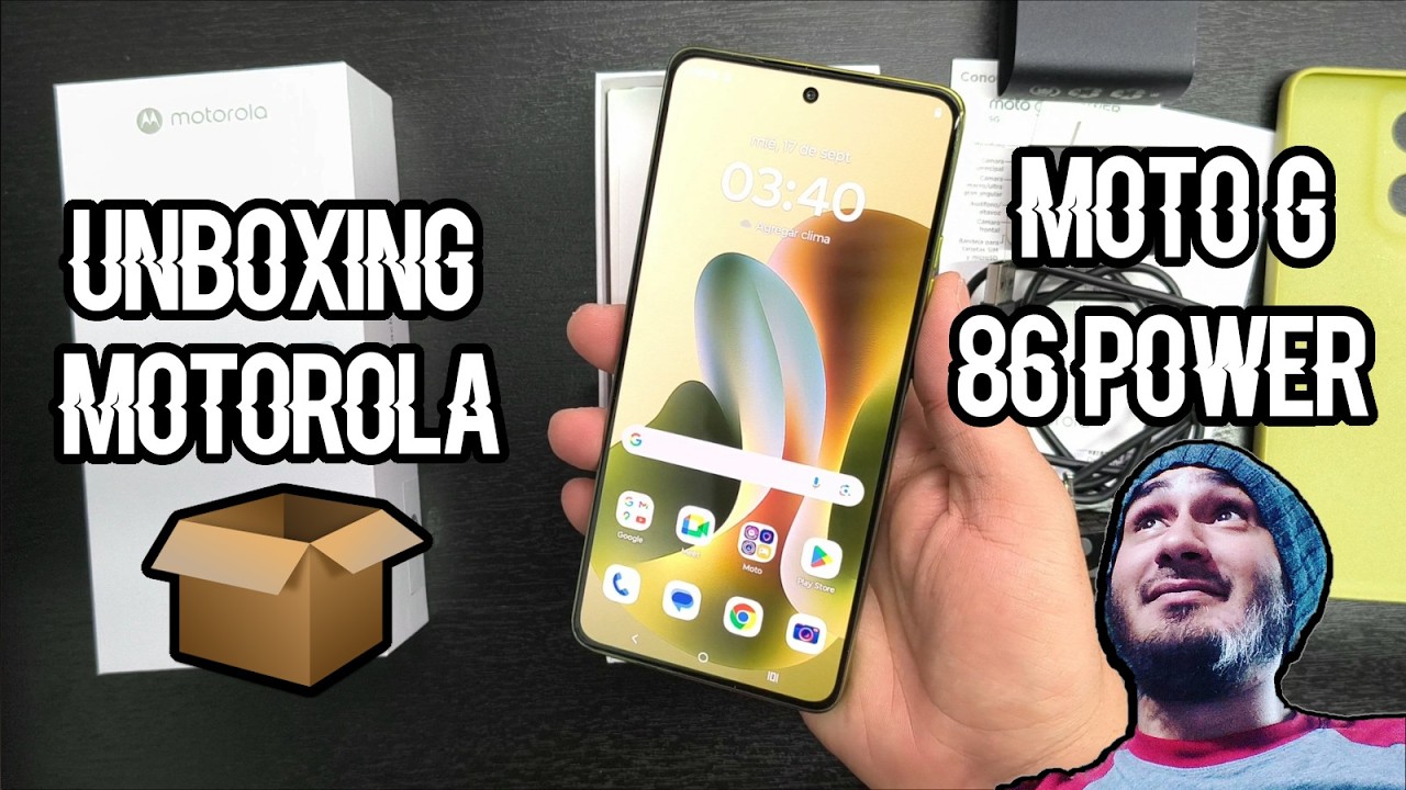 UNBOXING MOTO G 86 POWER COLOR VERDE😎💪
