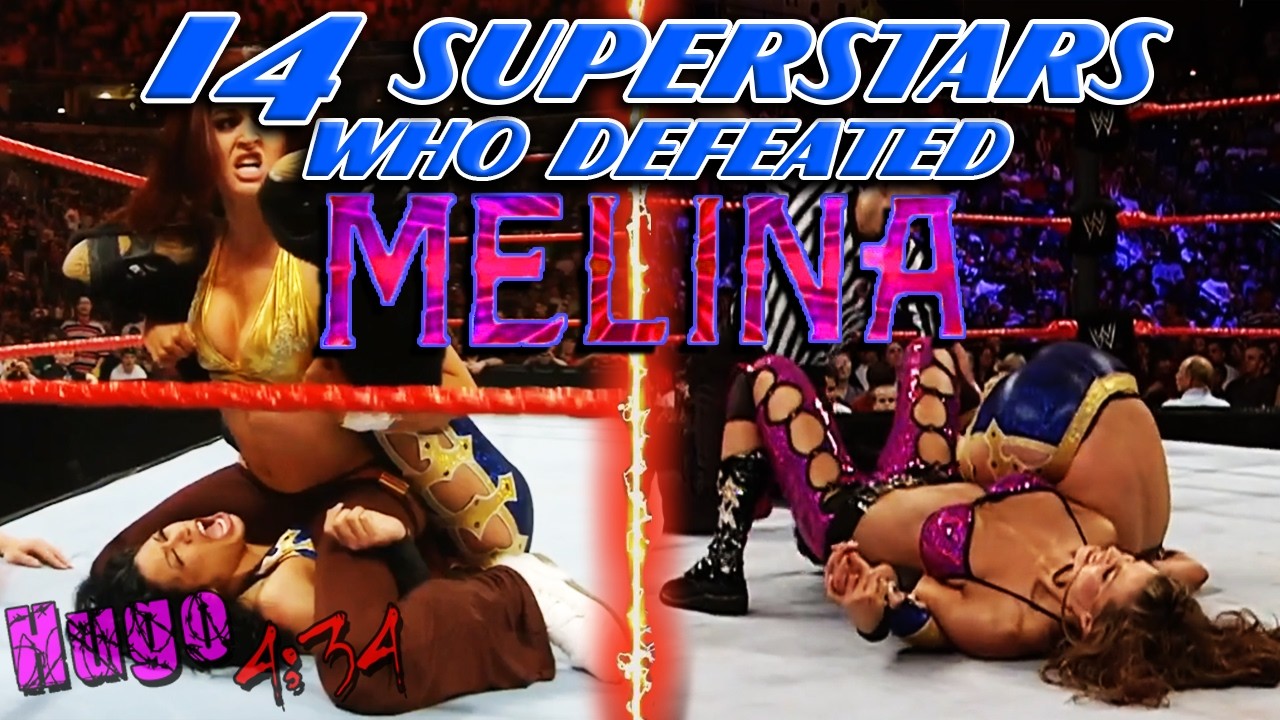 14 Superstars Who Defeated Melina 📸👩🏻🍑 || Pinfall or Submission
